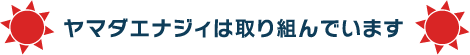 ヤマダエナジィの取り組んでいます